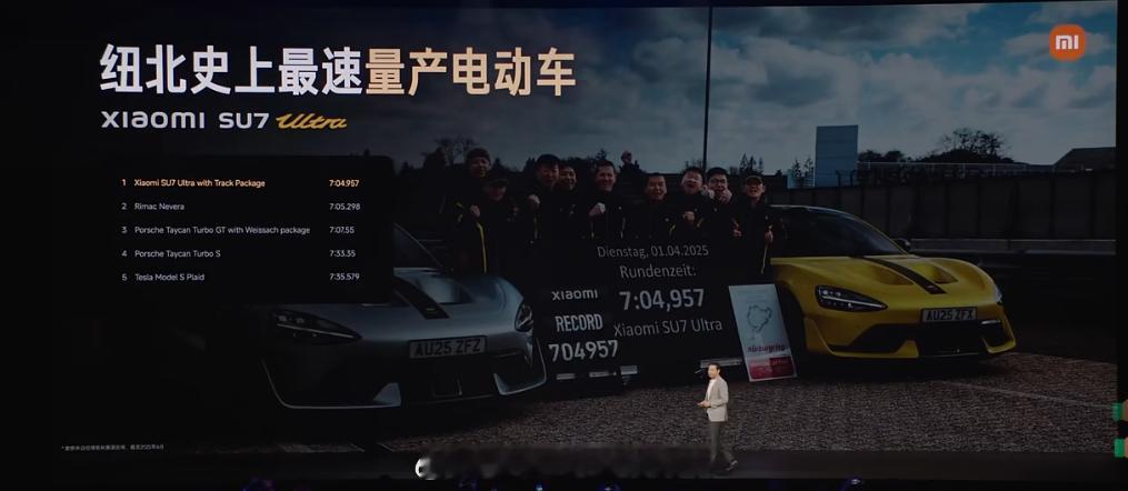 小米su7ultra 新车型。 ​​——纽北限量版，限100台！ ​​​