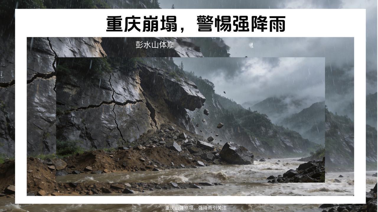 7 月 17 日的重庆彭水汉葭街道，那一幕至今让人揪心😔。

1.8 万立方米