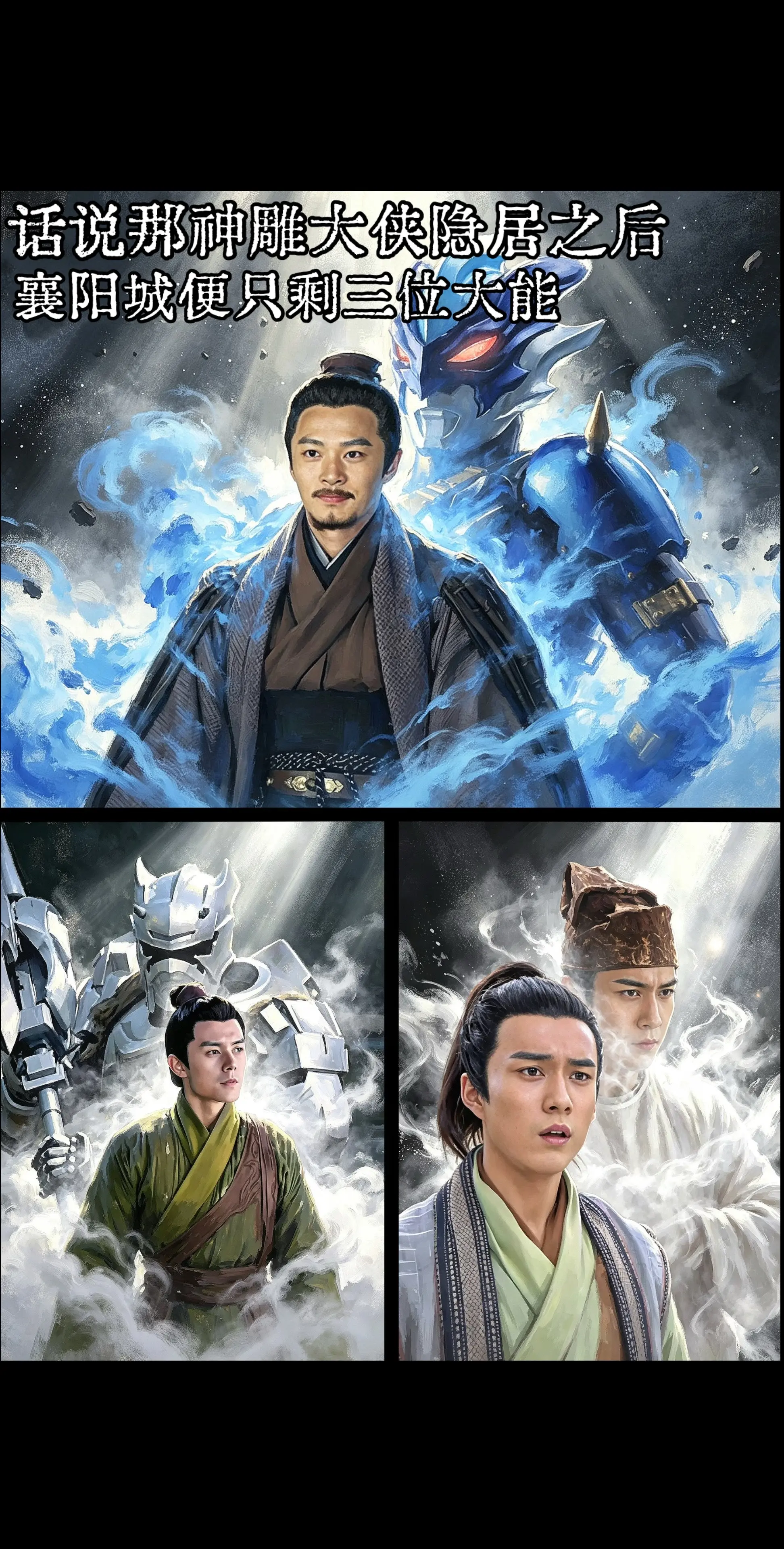 一绝顶，两豪杰，难怪襄阳城能坚守这么久。