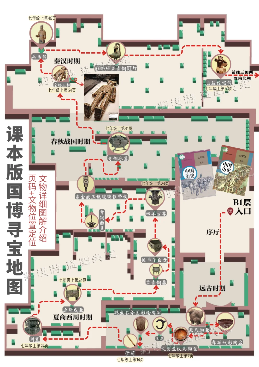 历史课本里的纸片人，在国博全站起来了!