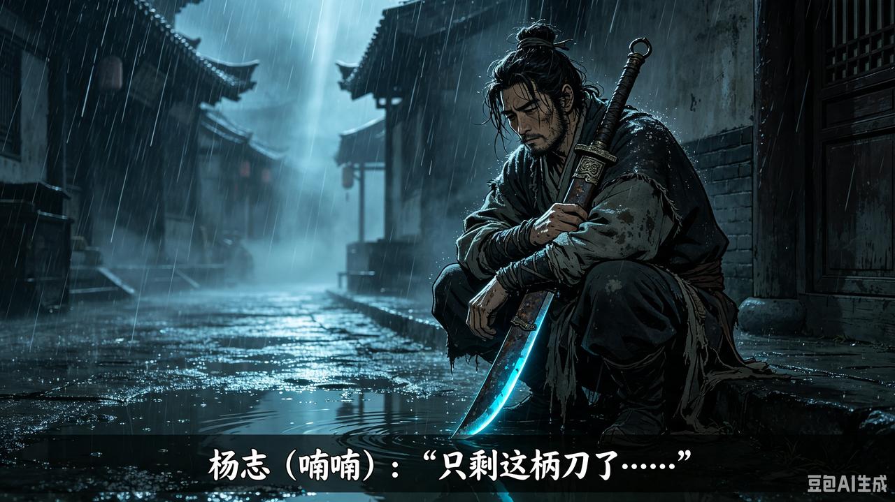 【漫画标题】青霜刃・市井劫
故事简介：落魄杨志雨夜卖祖传宝刀，被泼皮牛二死缠烂打