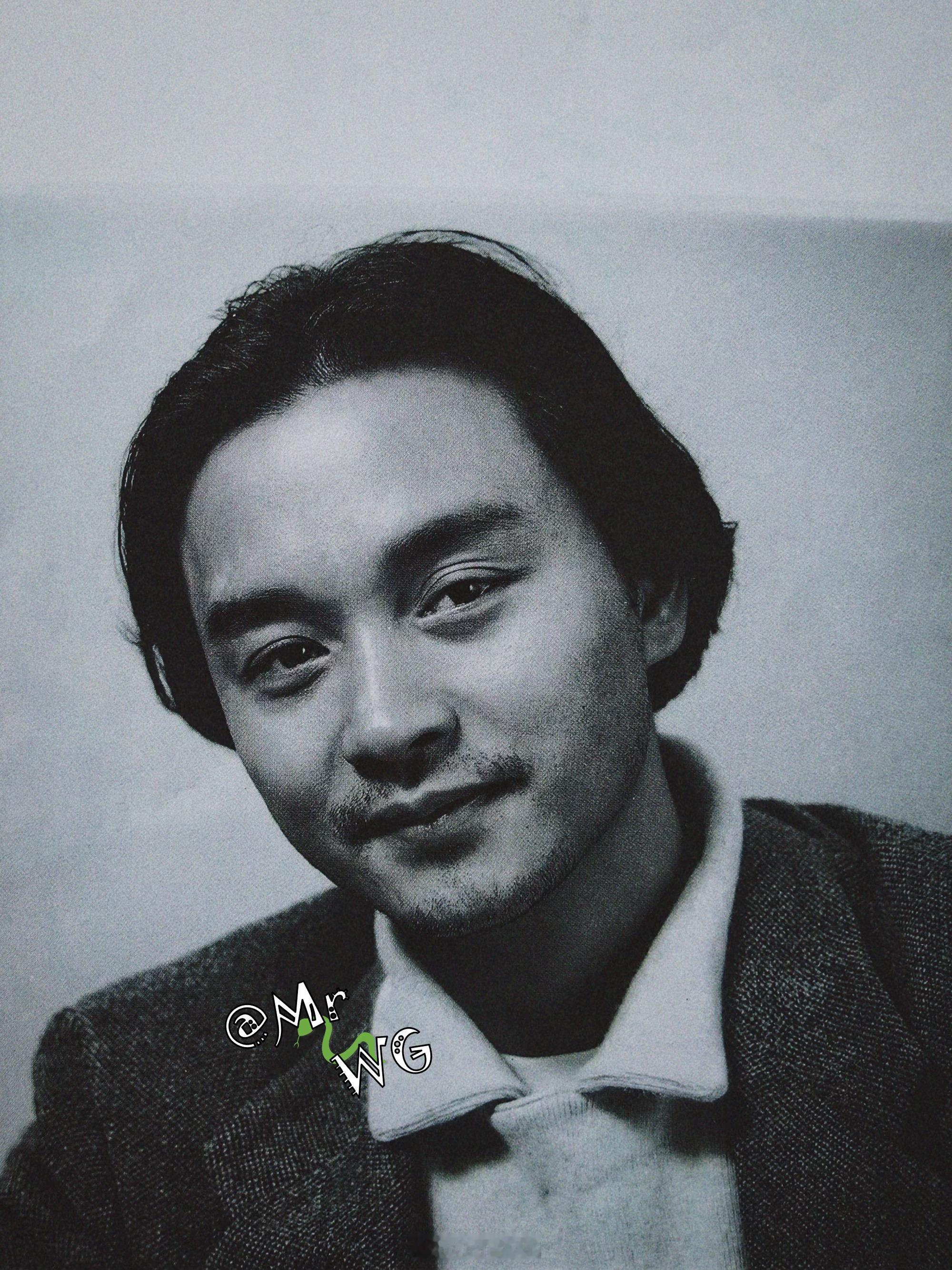 张国荣独家扫描 萌与酷，可盐可甜～1993拍摄【大富之家】时期，张国荣张国荣 可