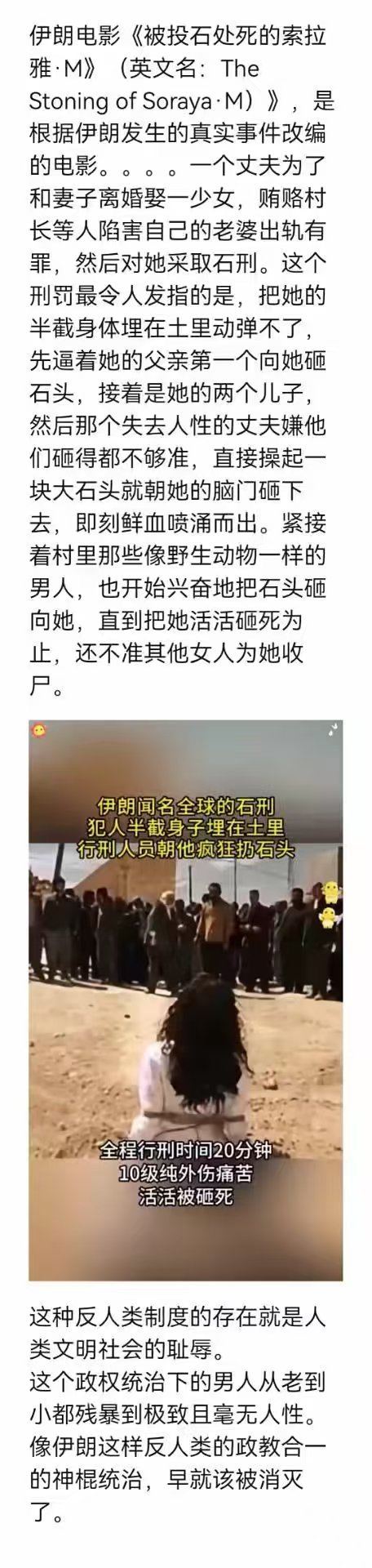 我实在不明白，为什么盘盘们都支持伊朗、阿富汗？难道是同道之人？ 