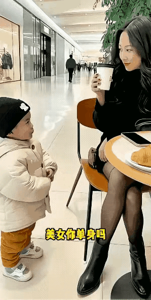 这么小就会撩，你看把这个美女聊的开心的[赞][赞][赞]