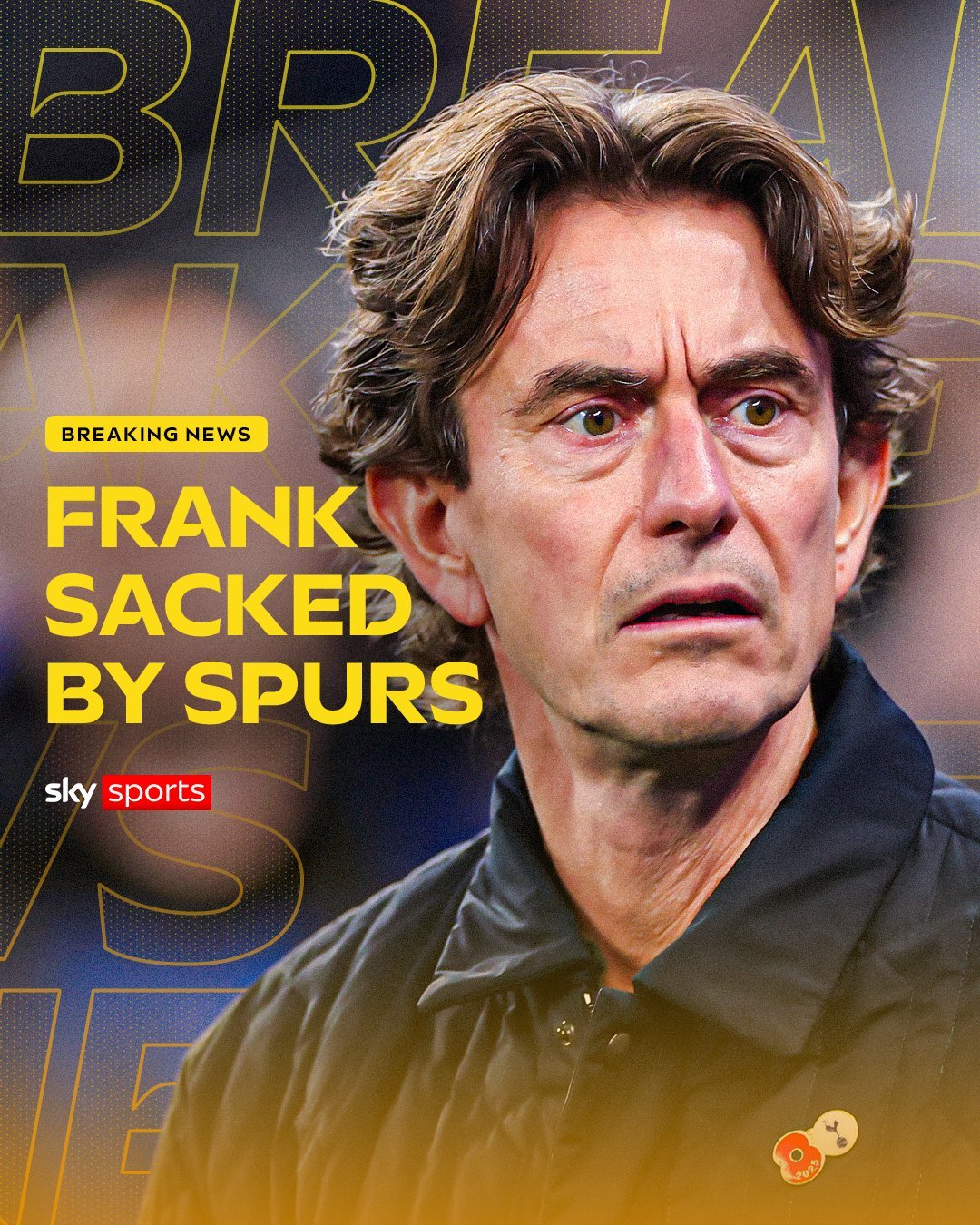 弗兰克带热刺在英超中，场均只有1.12分… 这是热刺队史执教超过5场的教练中，最