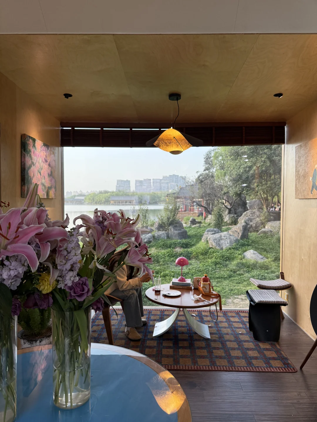 西安⛲️开在南湖边的漂亮咖啡厅