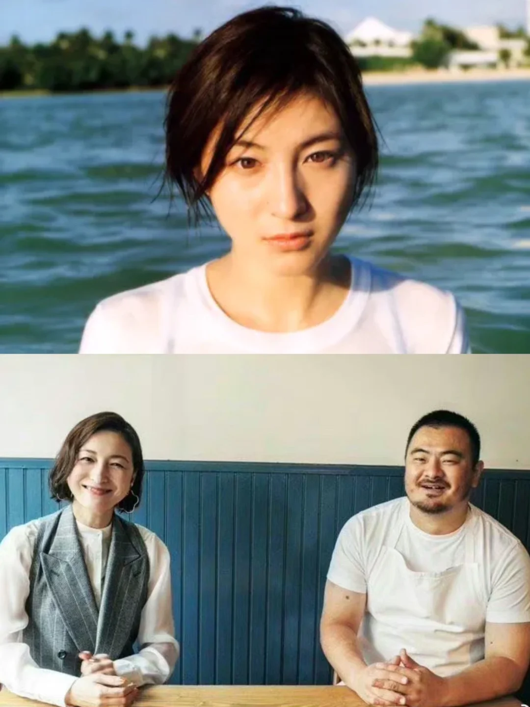 曝日本女星广末凉子出轨，男方不高也不帅！