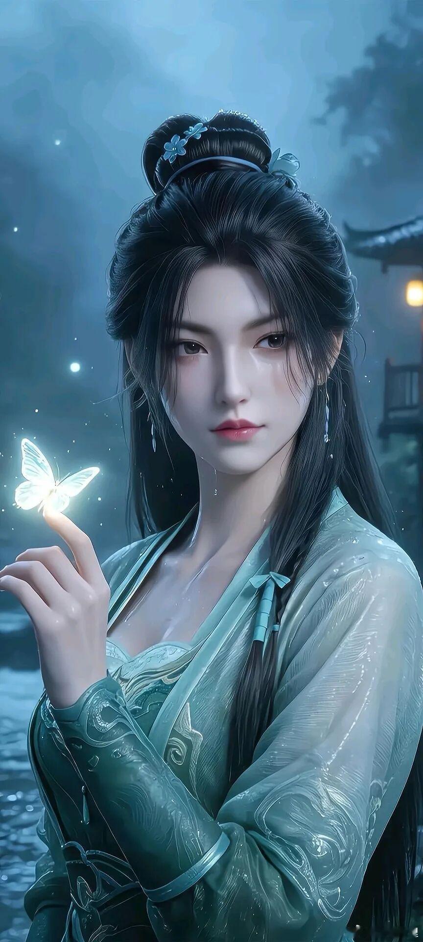 m剑来丨李柳，青衣束腰剑来丨李柳，青衣束腰次元新星计划国漫动漫