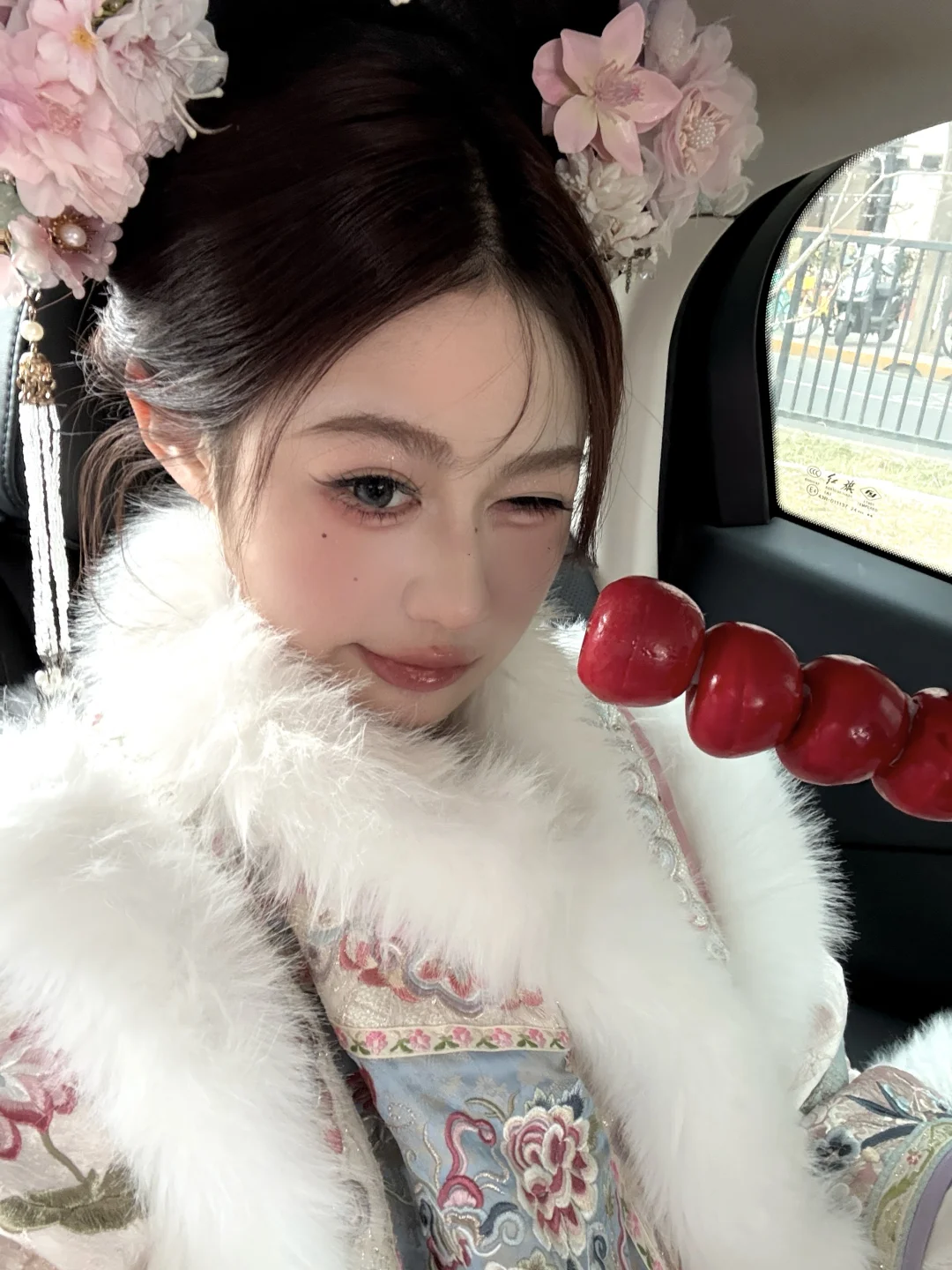 逃难格格看到了北京的初雪