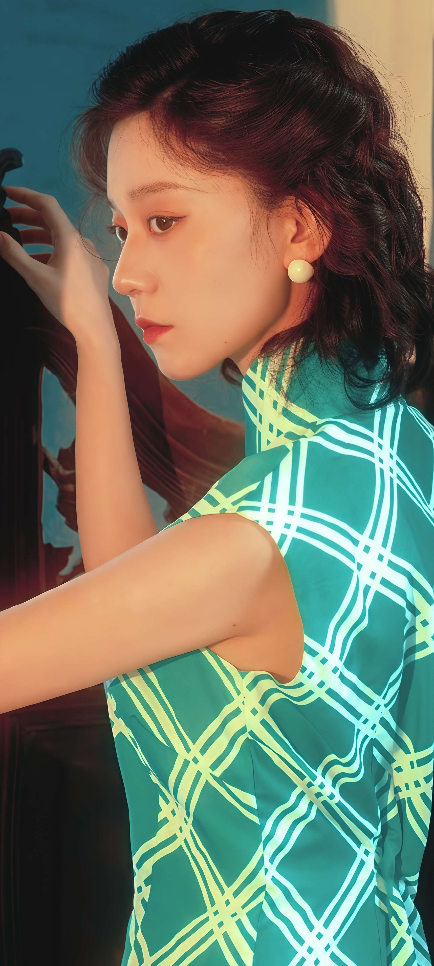 穆梦娇青色系壁纸更新这一组完全青花瓷好美  专栏 · LOVE格格-lsabel