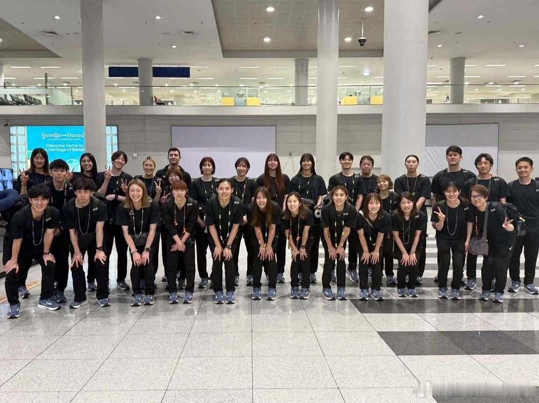 2026年世界女排联赛 排球 📢 🇯🇵日本女排已抵达菲律宾，备战VNL 第