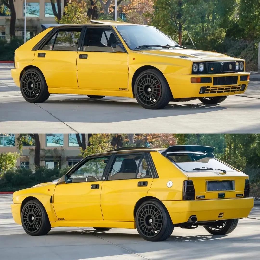 1992 年的 Lancia Delta HF Integrale Evoluz