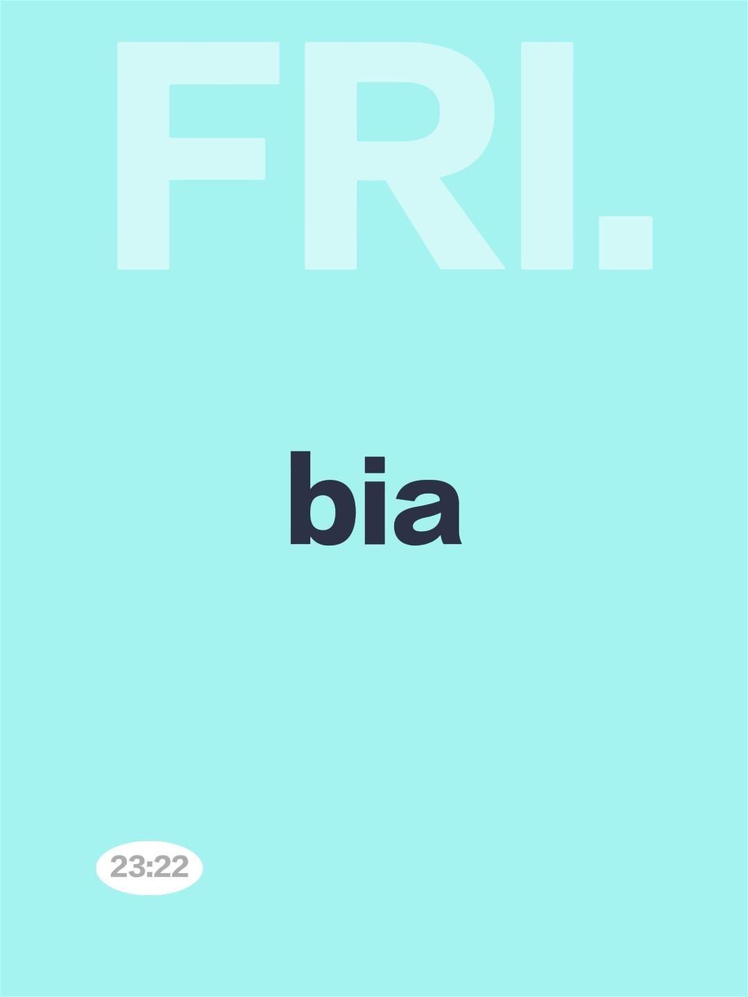 有没有“bia”字啊？