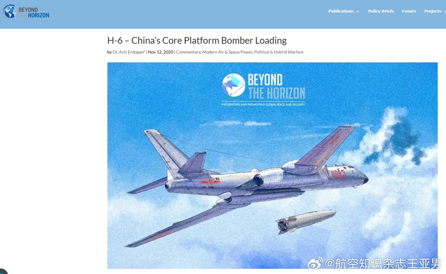 这个原本是俺们《航空知识》的彩色拉页作品，被国外军情分析网站当了文章压题大图。相