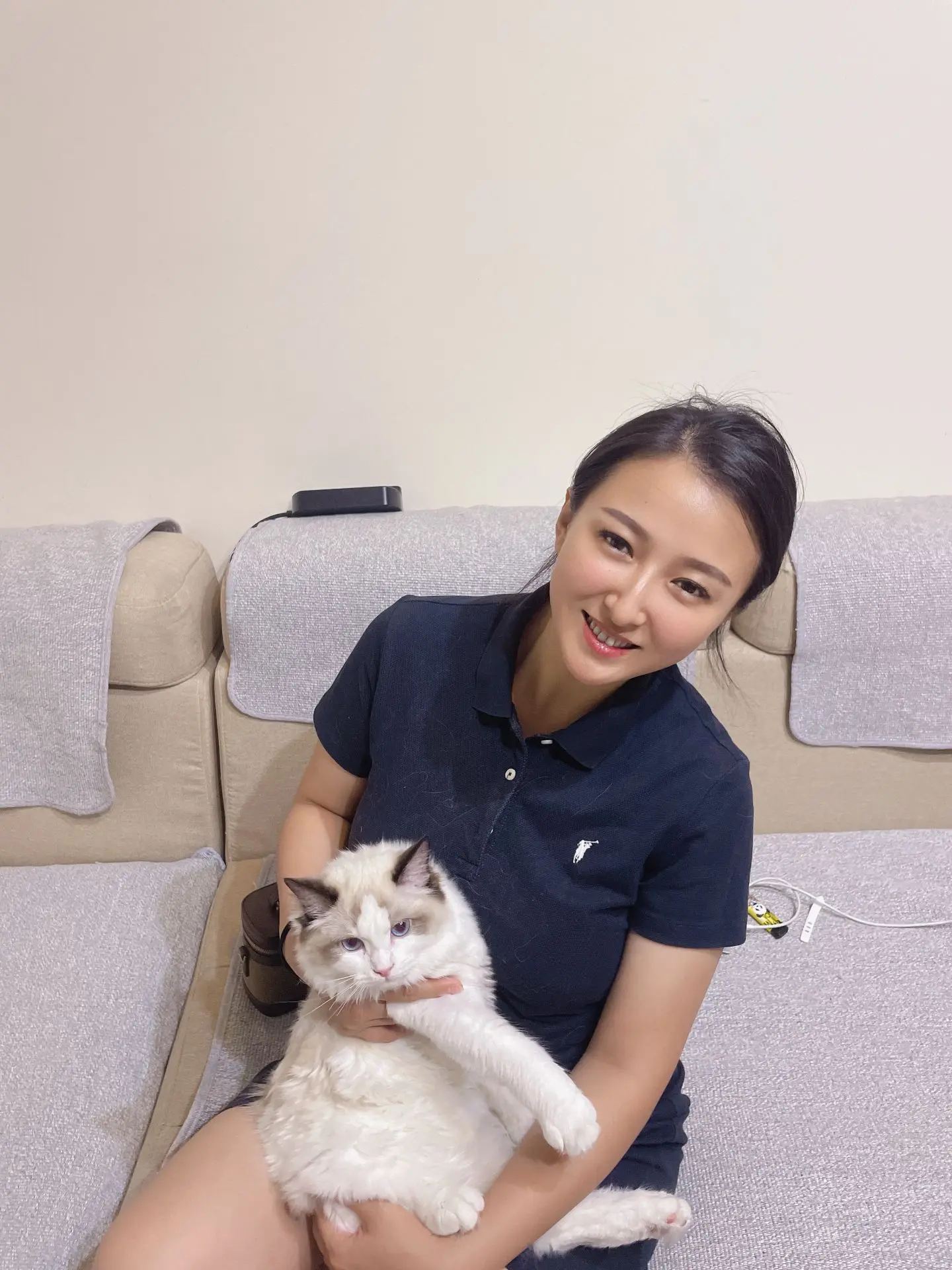 想我家招财了