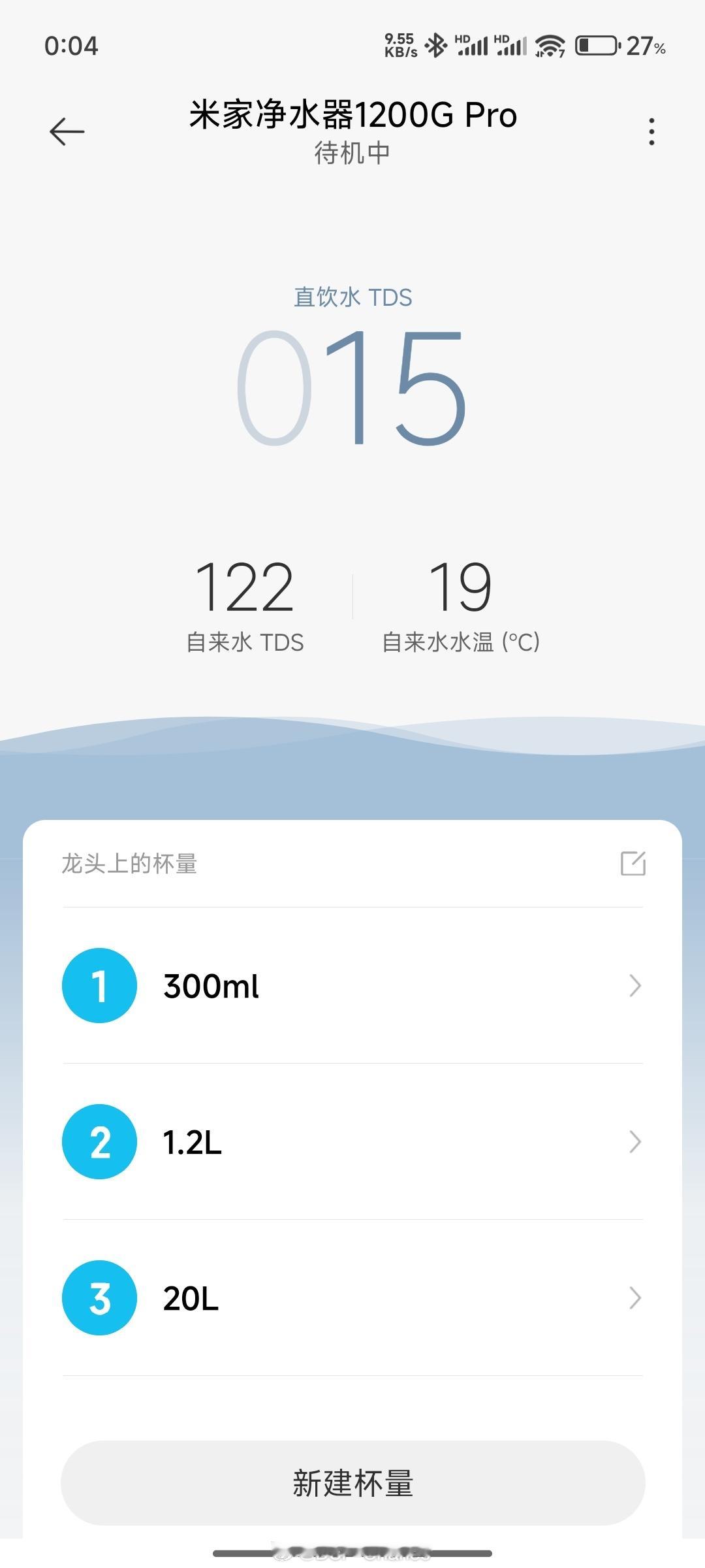 纯主观，这个纯净水的1200G Pro的口感比即热系列好很多，即热的水出来总感觉