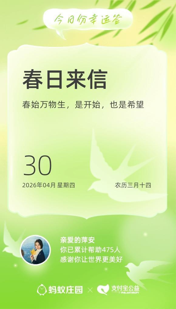 身体健康，赚钱养家~[大笑]

今天是四月的最后一天，

照例盘点这🈷️的创作