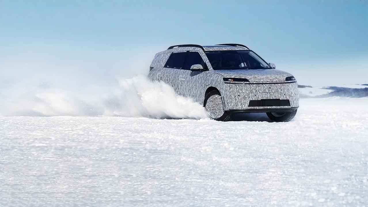 北京现代全新纯电SUV谍照曝光-OE，合资纯电SUV怎么设计才不千篇一律？北京现