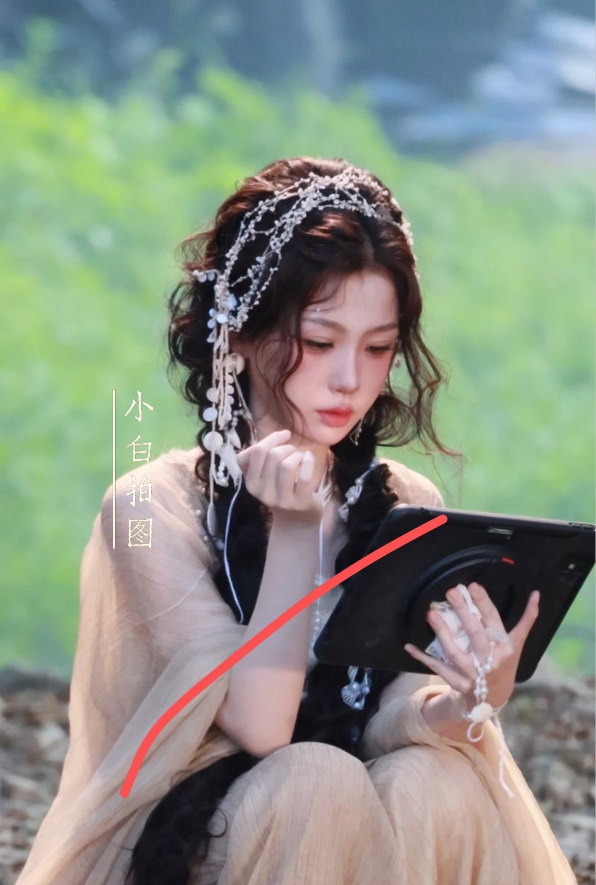 这次外景路透 真的美绝了 