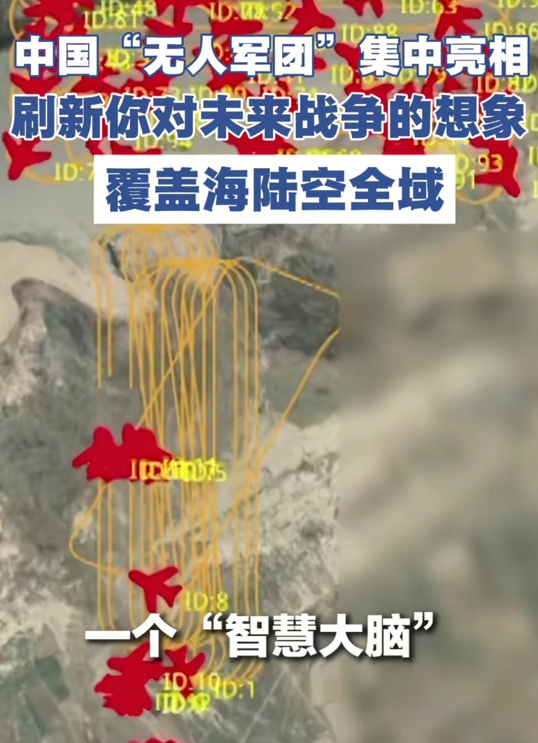 中国“无人军团”集中亮相，海陆空无人装备震撼登场，无人机蜂群、无人战车、智能无人