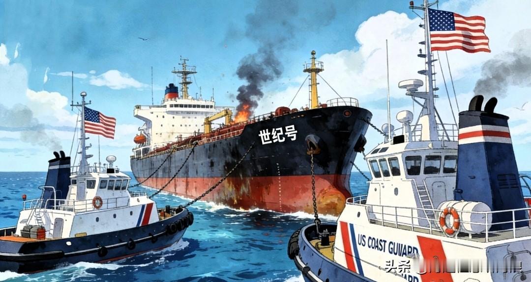 光天化日之下扣船，转头就扬言要把船上的油卖掉换钱，这哪里是超级大国干的事？分明是