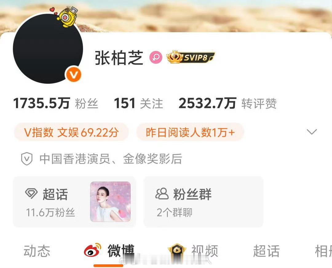 张柏芝头像变黑夫妻做不成但情分还在 