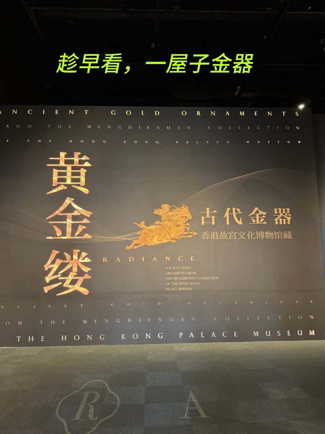 趁早看 ，满满一屋子金器！