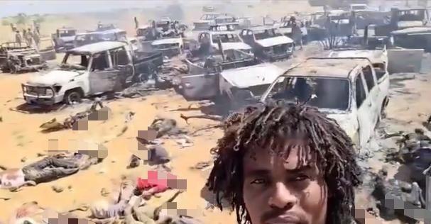 快速支援部队恐怖分子对无辜苏丹人民犯下的骇人暴行，全世界不能视而不见。



穆