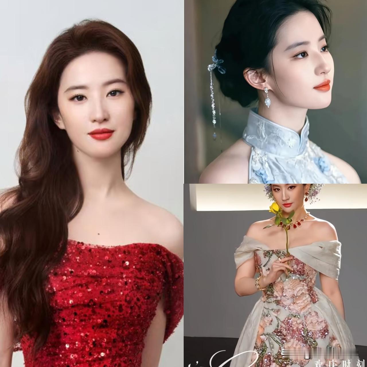 刘亦菲不仅是一个出众的美女
颜值气质更是无可挑剔。
可她的内在也同样是美丽的，干