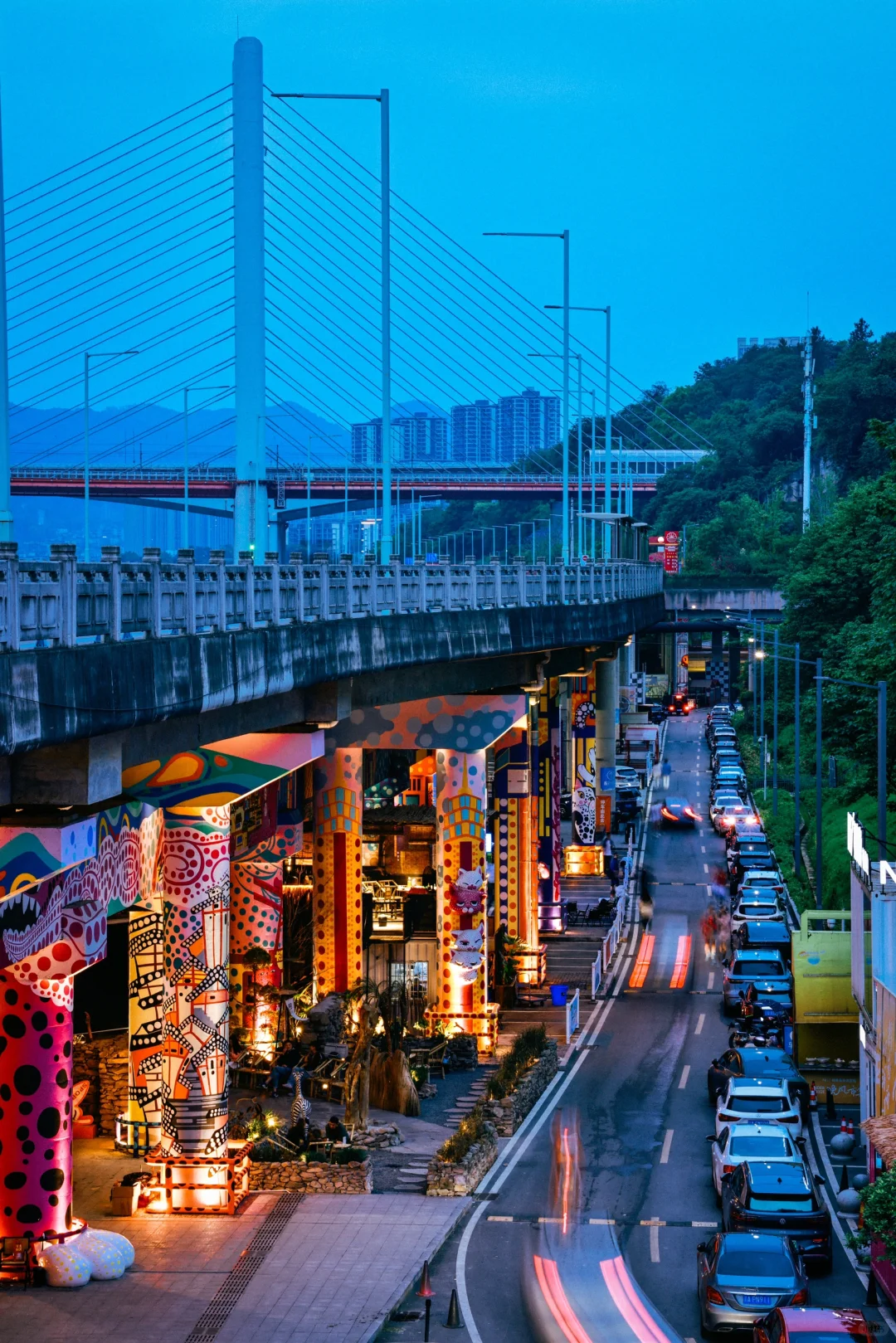 熏庆北滨路隐藏的都市秘境等你来探索🌈❤️