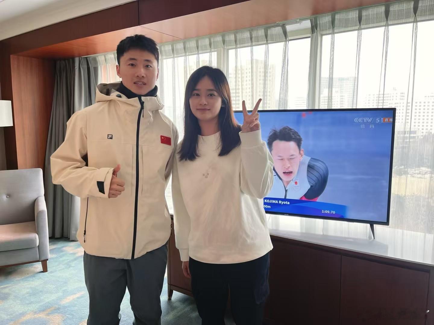 王心迪徐梦桃双金 去年差不多时间，有幸和心迪老师对话，在电梯和梦桃老师视频了下，