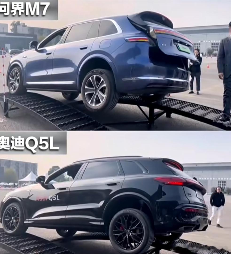 奥迪是真被逼急了这么拙劣的手段也用上了，给我整笑了，交叉轴关不上后备箱门也有人信
