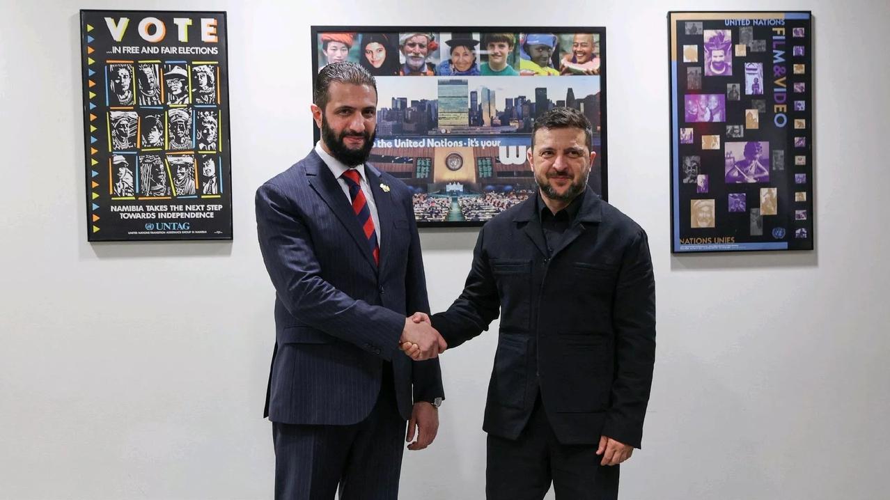 《费加罗报》报道，当地时间5日，正在叙利亚首都大马士革访问的乌克兰总统泽连斯基表