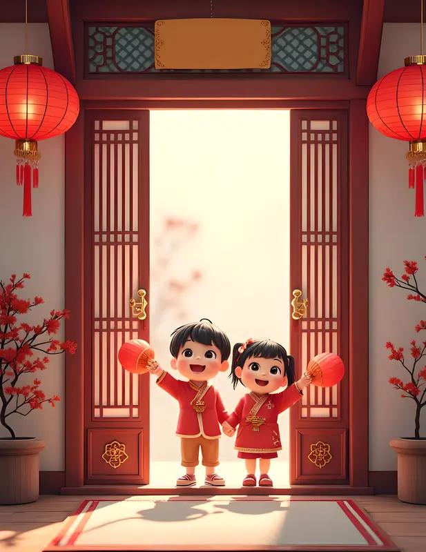 过年啦！天南地北大拜年，这氛围绝了。在东北，冰天雪地中，人们围坐在热乎的炕头，吃