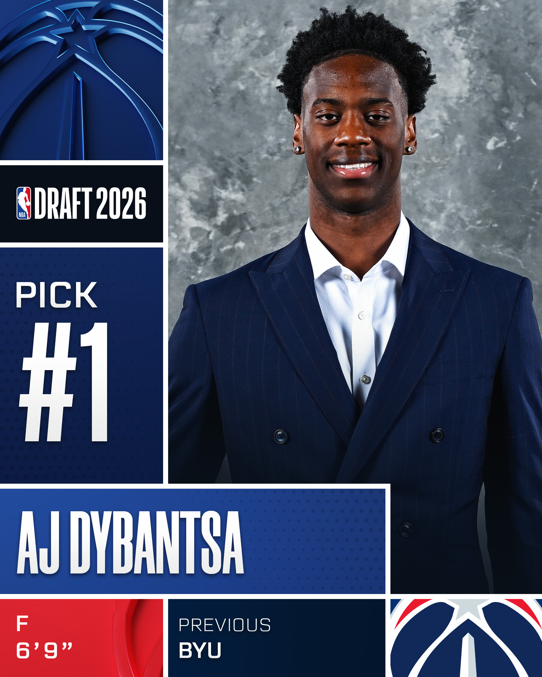 NBA 狀元｜AJ Dybantsa 
