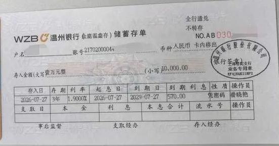 三年期利率1.9%的定期值得存吗？手上有资金20W，暂时也用不上，又不会做生意，