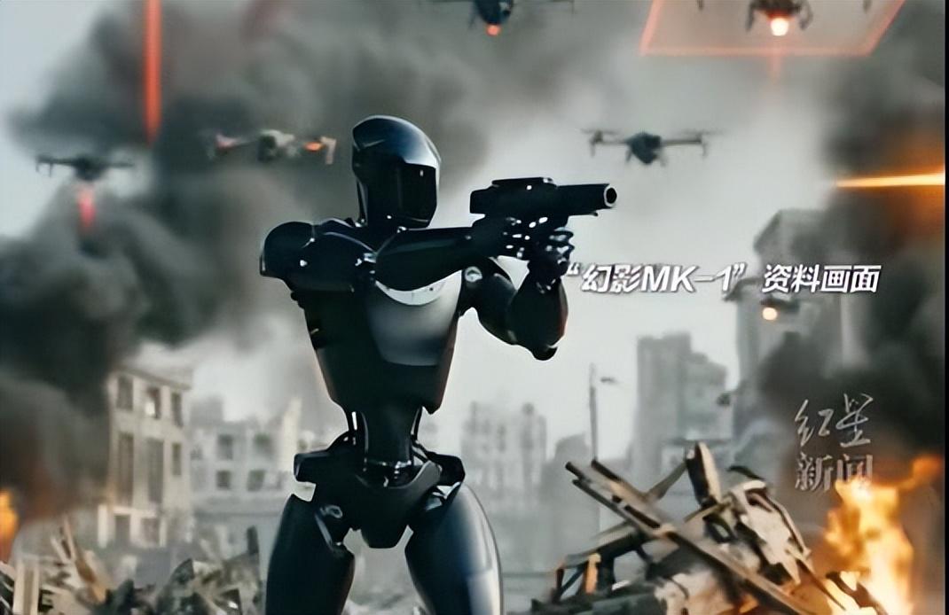 两台人形机器人士兵已经在乌克兰战场被应用于实战。
这是一款称号为“幻影MK-1”