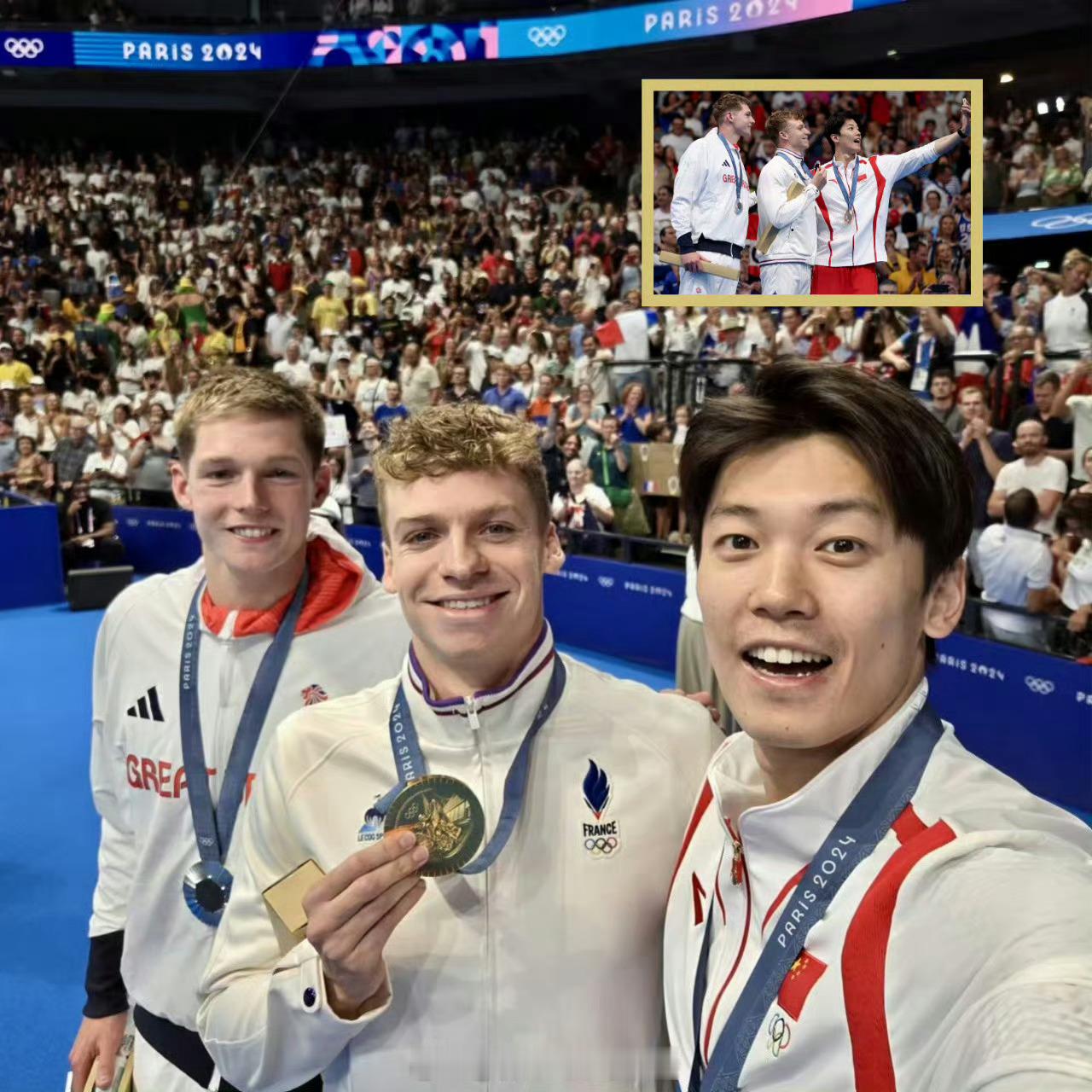 #汪顺连牙都是双开门# 不仅有双开门的身材，没想到吧，连牙都是双开门的 ​​​