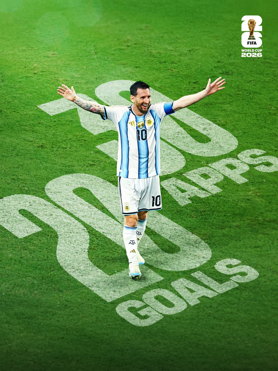 ✅FIFA World Cup：Lionel Messi 🌟 ｜全场MVP！梅