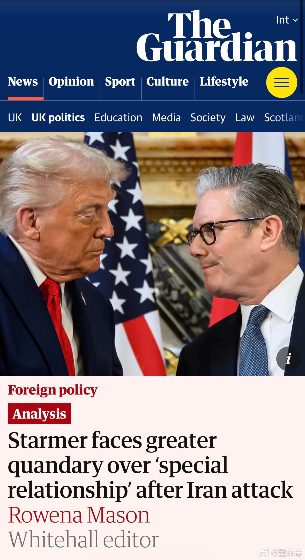 越来越多国家被卷入中东冲突 忽然意识到，五常中的四常已经发起或者被卷入了战争，只