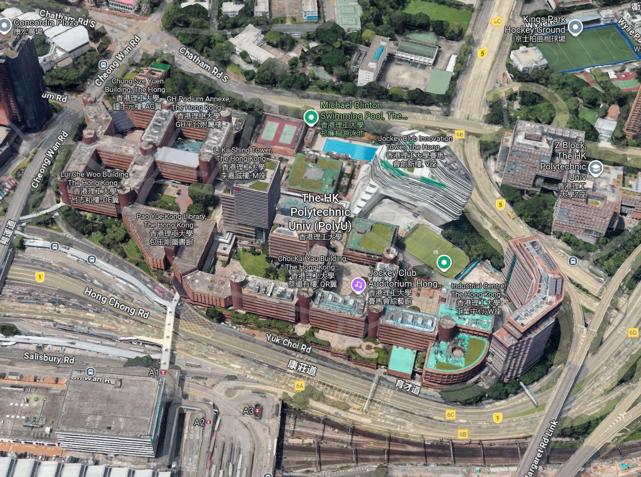 香港理工大学建筑赏析