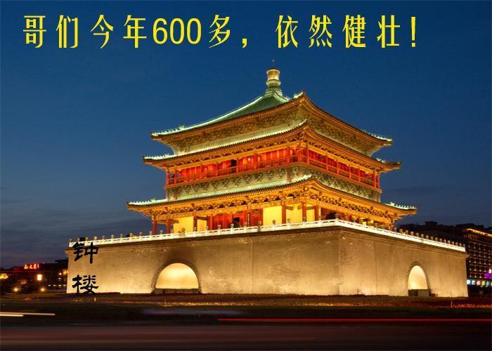 当钟楼说它六百多岁，陕西其他文物看不下去了。陕西旅游