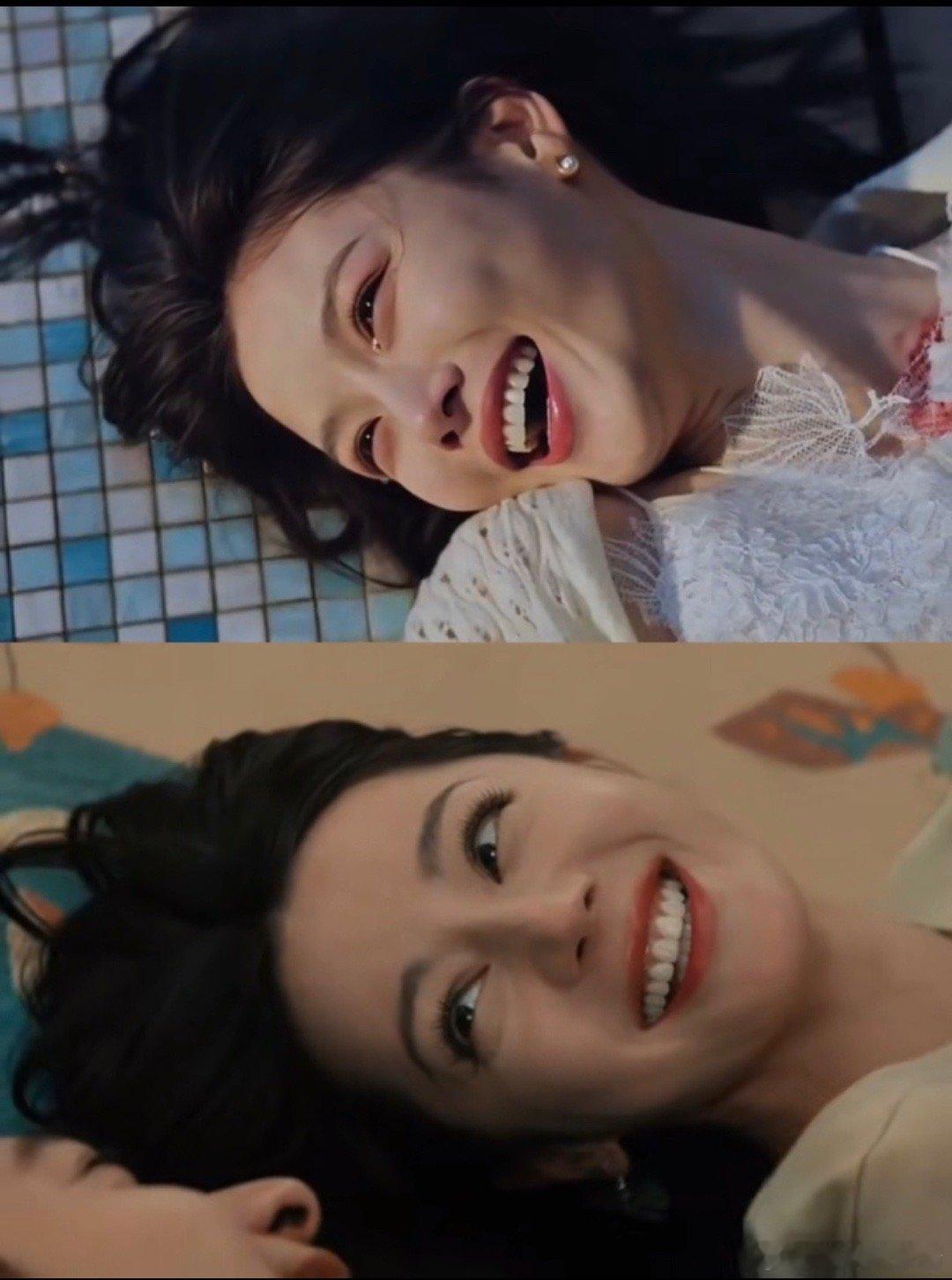 迪丽热巴和金裕贞剧中同款镜头🈶️谁赢了 