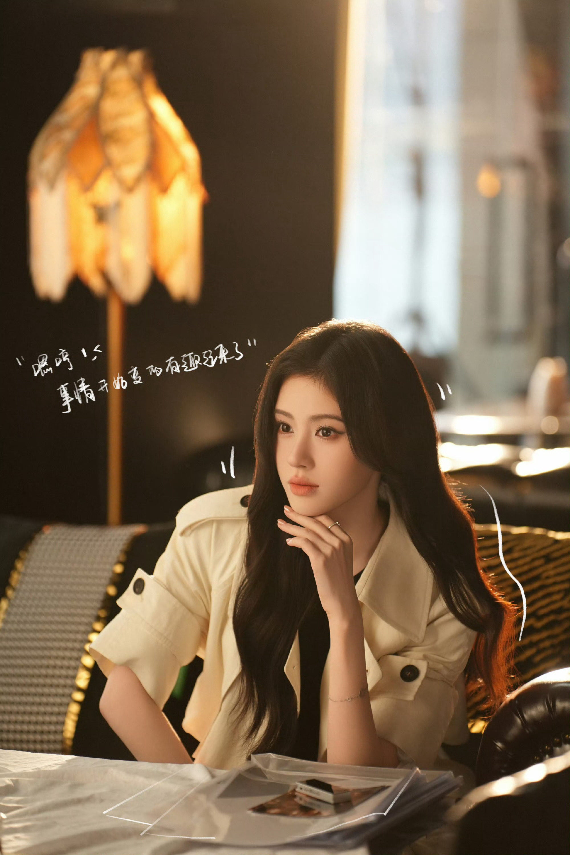 女人你成功引起了我的注意鞠婧祎 ​​​