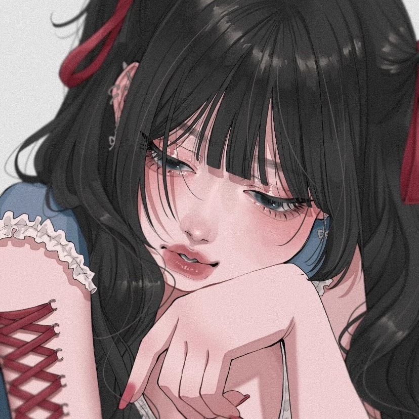 𝗪𝗲𝗰𝗵𝗮𝘁动漫女头｜浅色系动漫｜权威动漫头像｜氛围感漫头 
