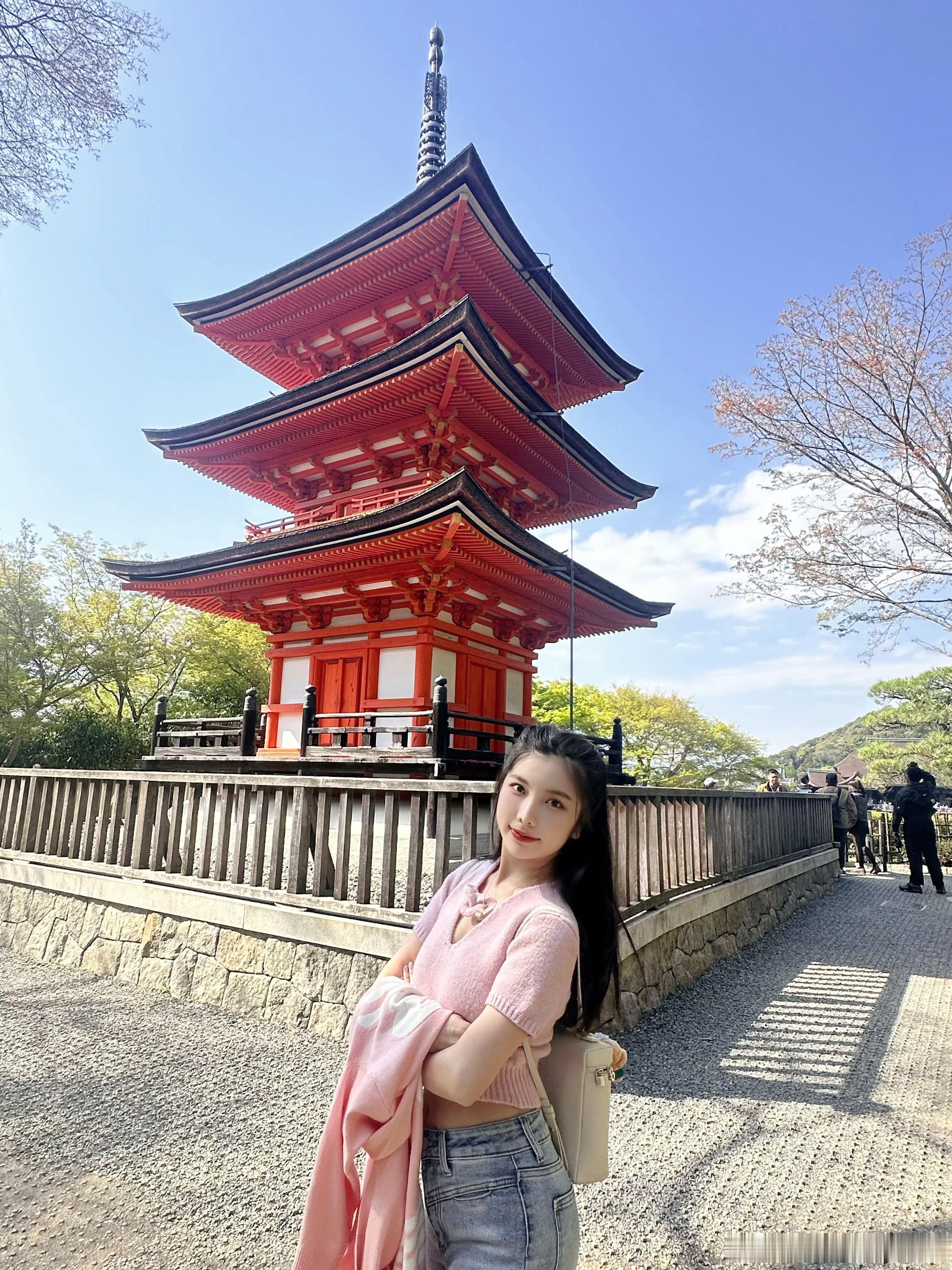大吉大利🌸🍀樱花树下站谁都美～ 日本·二年坂 三年坂 清水