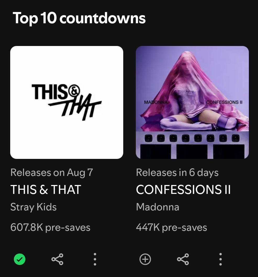 Stray Kids《THIS & THAT》Spotify预存数突破6️⃣0️