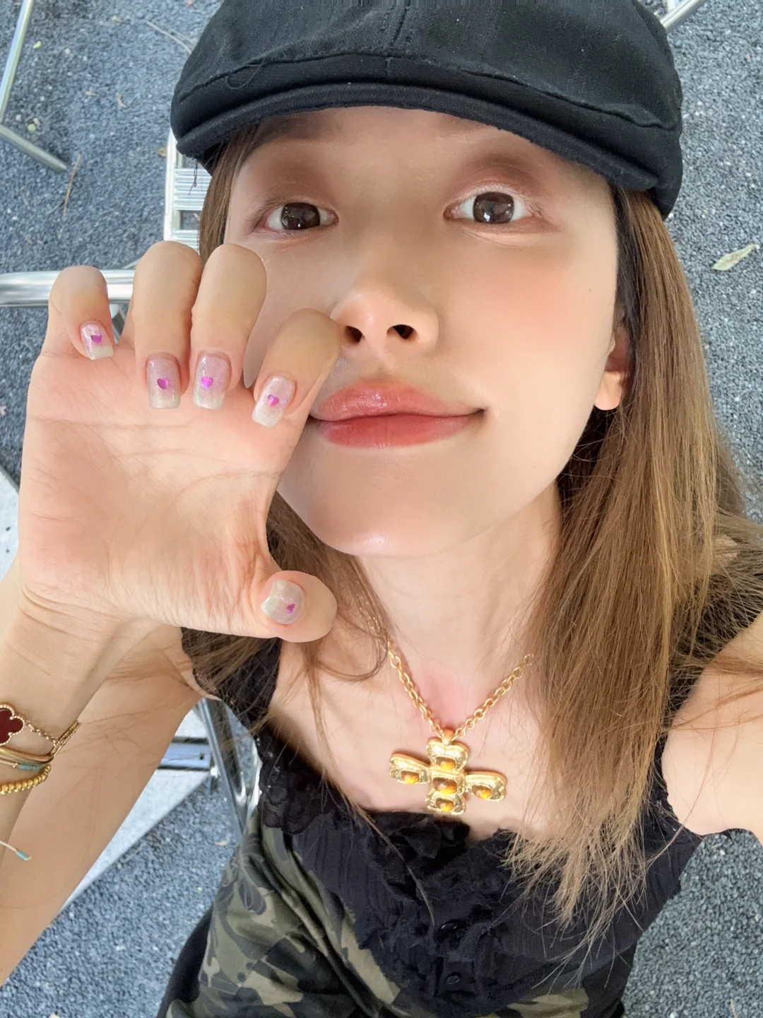 我的新指甲city不city呀💕