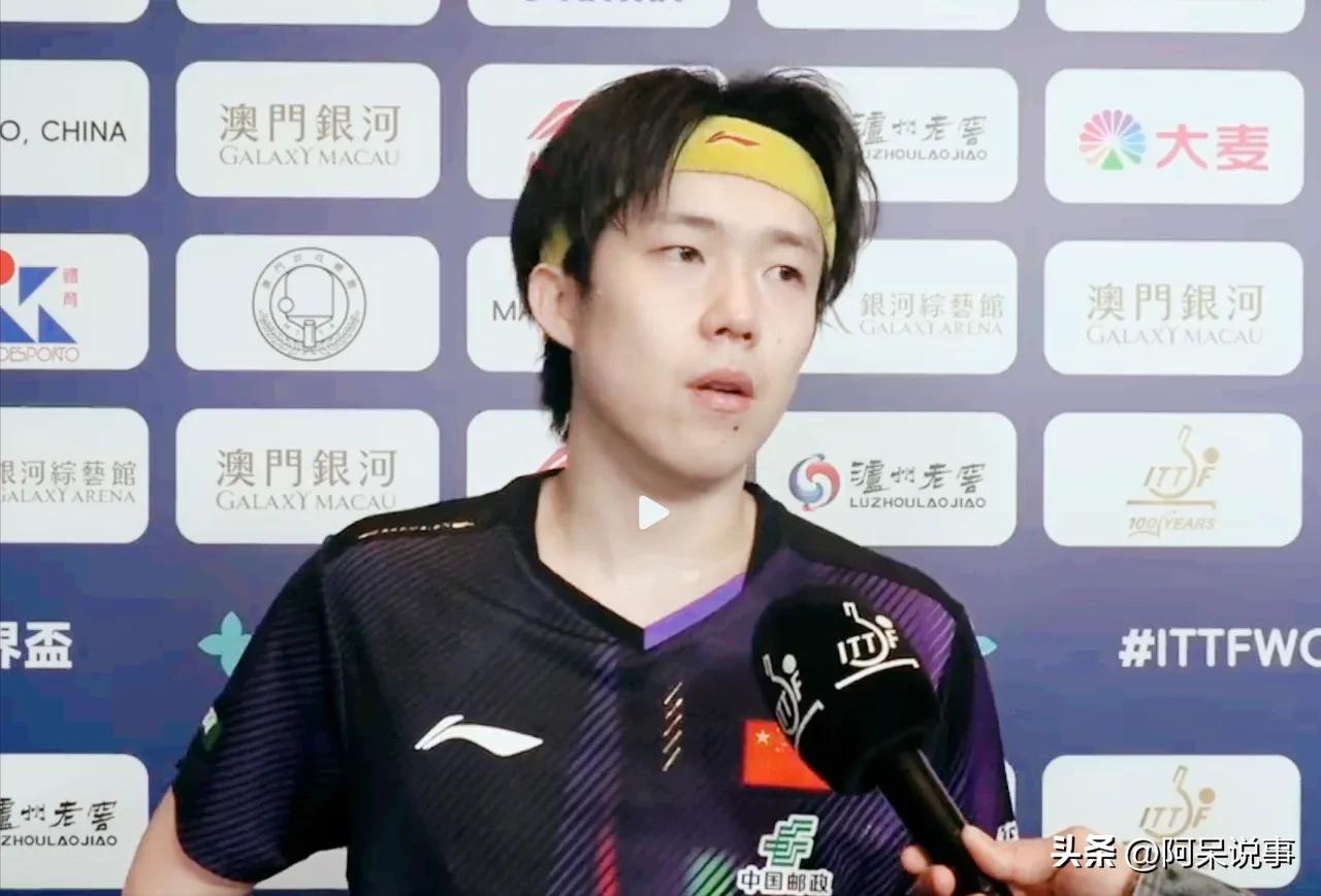 王楚钦说出实情：国乒现在被外协冲击大，主要是两边培养模式不一样。
外协没人陪练，