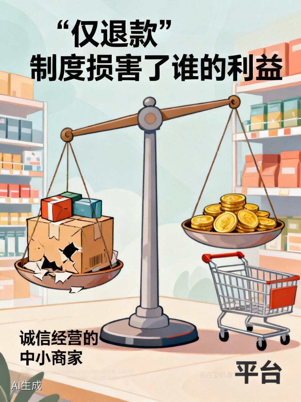 正常经营的小商户没有成熟的售后审核团队，遇到恶意薅羊毛的买家时往往申诉无门，个别